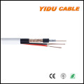 LSZH Bare Copper OFC Rg59 Siamease Coaxial Video Cable 2DC Power for Security CCTV